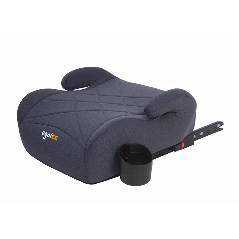 OG102A ECE R129 ISOFIX I-size 125-150cm na may Cup Holder Portable Baby Kids Car Booster Cushion Seat