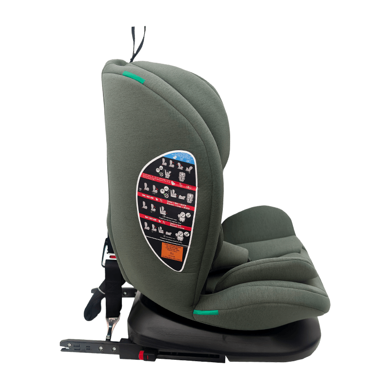 OG801A ECE R129 ISize Baby Car Seat 40-150cm ISOFIX Bata Kaligtasan ng Bata 360 Degree Paikutin Big Recline Para sa Mga Bata