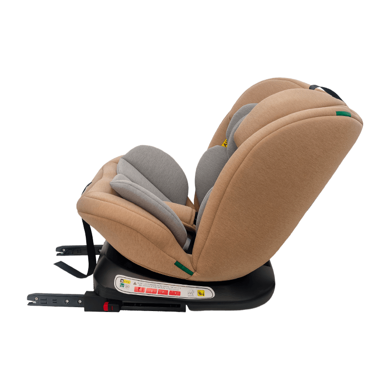 OG801A ECE R129 ISize Baby Car Seat 40-150cm ISOFIX Bata Kaligtasan ng Bata 360 Degree Paikutin Big Recline Para sa Mga Bata