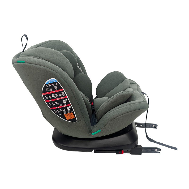 OG801A ECE R129 ISize Baby Car Seat 40-150cm ISOFIX Bata Kaligtasan ng Bata 360 Degree Paikutin Big Recline Para sa Mga Bata