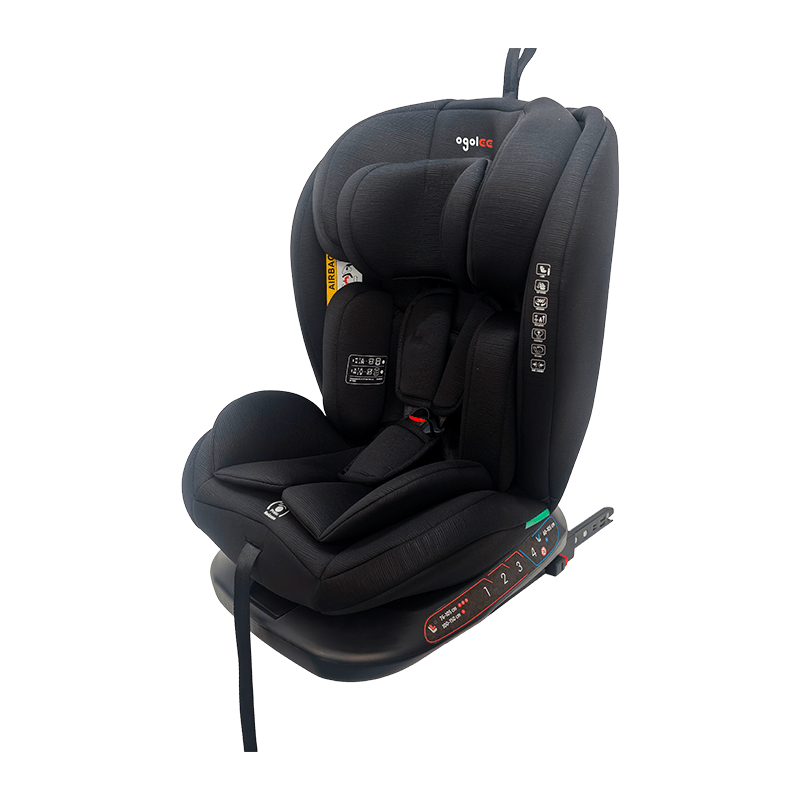 OG801A ECE R129 para sa 40-150cm mapapalitan ang pangkat ng sanggol 0 1 2 3 pagpigil sa upuan ng kotse na may isofix