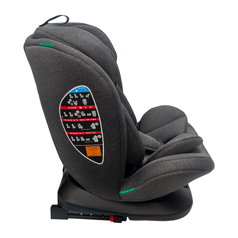 OG801A ECE R129 para sa 40-150cm mapapalitan ang pangkat ng sanggol 0 1 2 3 pagpigil sa upuan ng kotse na may isofix